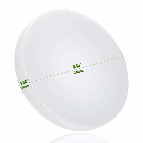 Airand 5000K LED Ceiling Light Flush Mount 18W 1650LM Round LED Ceiling Lamp for Kitchen