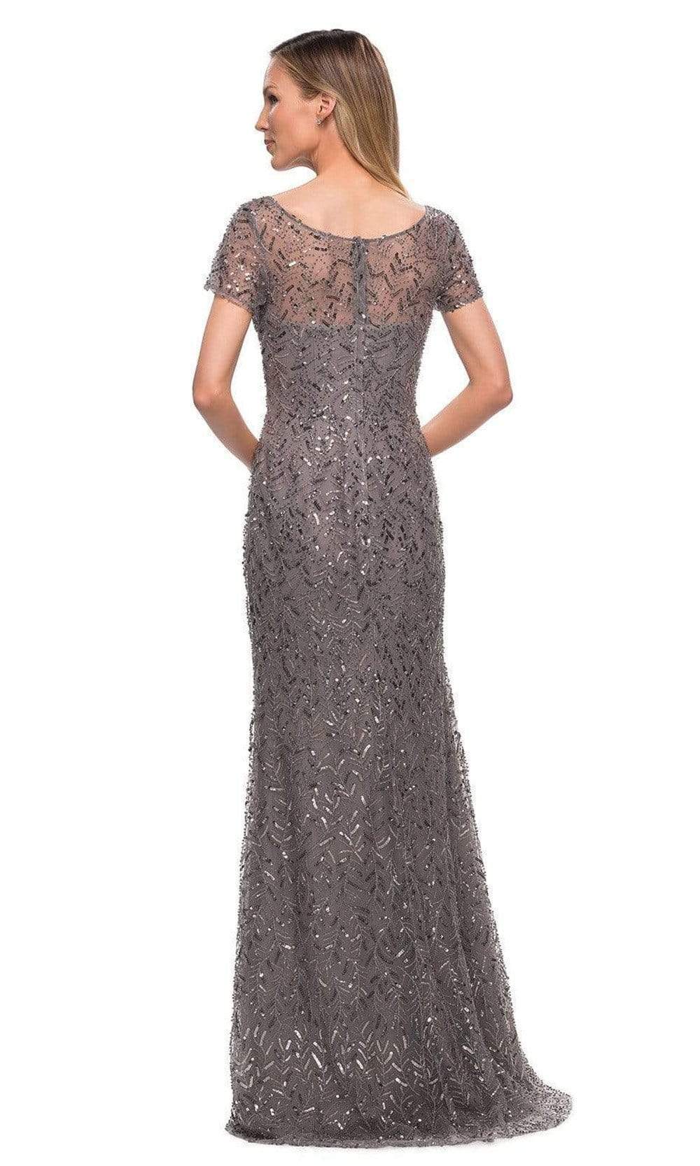 29910 Sequined Formal Long Mother of the Bride Dress