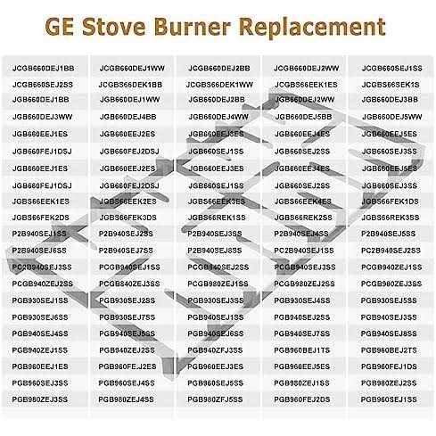 2023 Upgraded Replacement GE Gas Stove WB31X27150 Center Grate Stove Griddle for GE WB31X24737