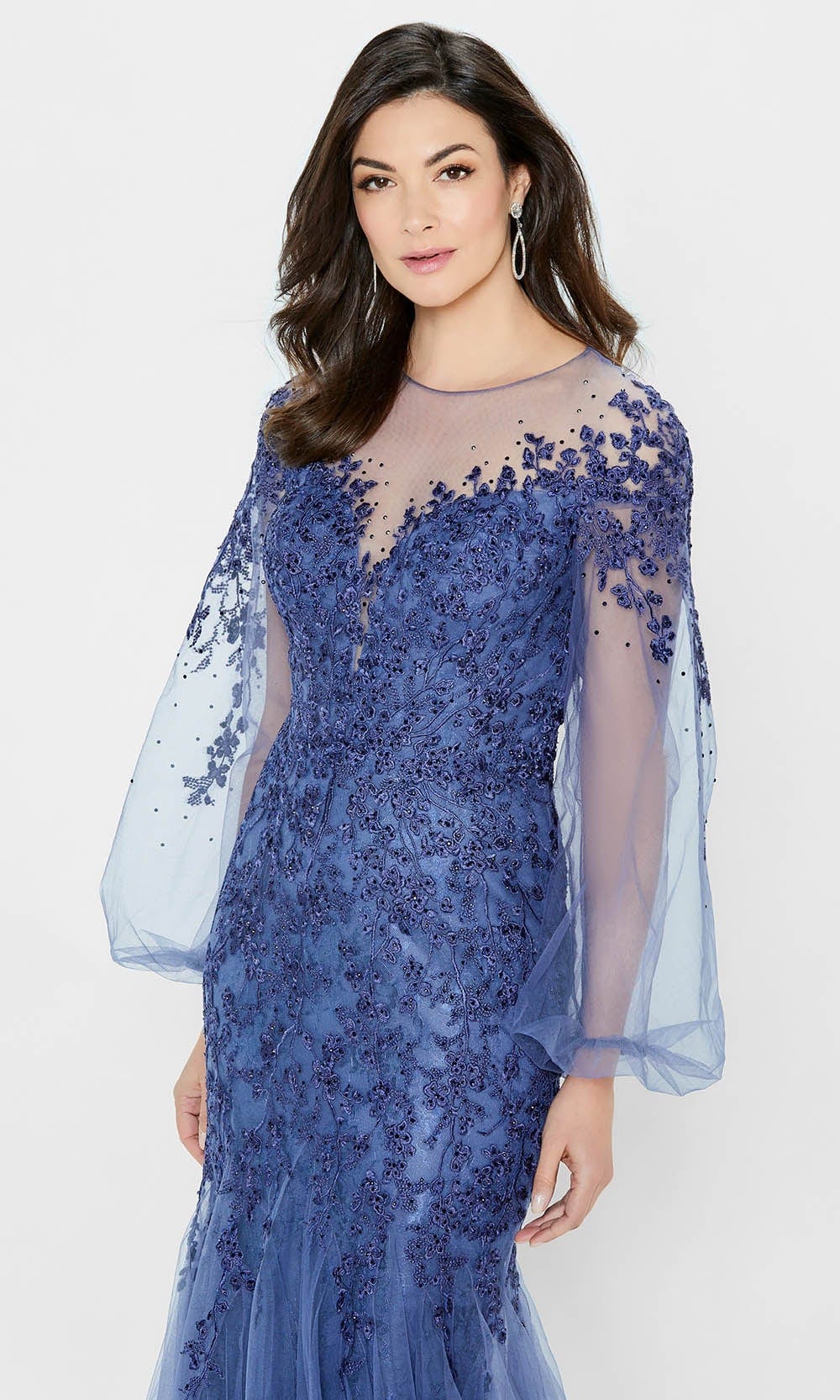 Lace Ornate Mother of the Bride Gown