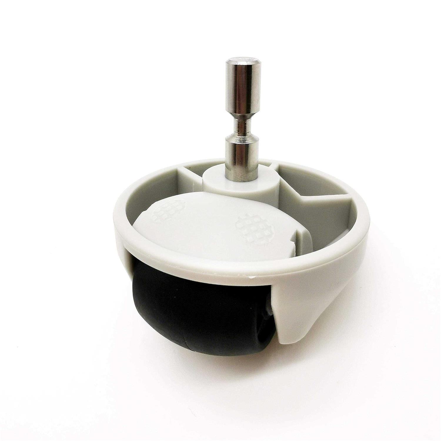 2-Pack Replacement Parts Front Wheel/Caster for Roborock E5 S5 Max S4 Max Vacuum