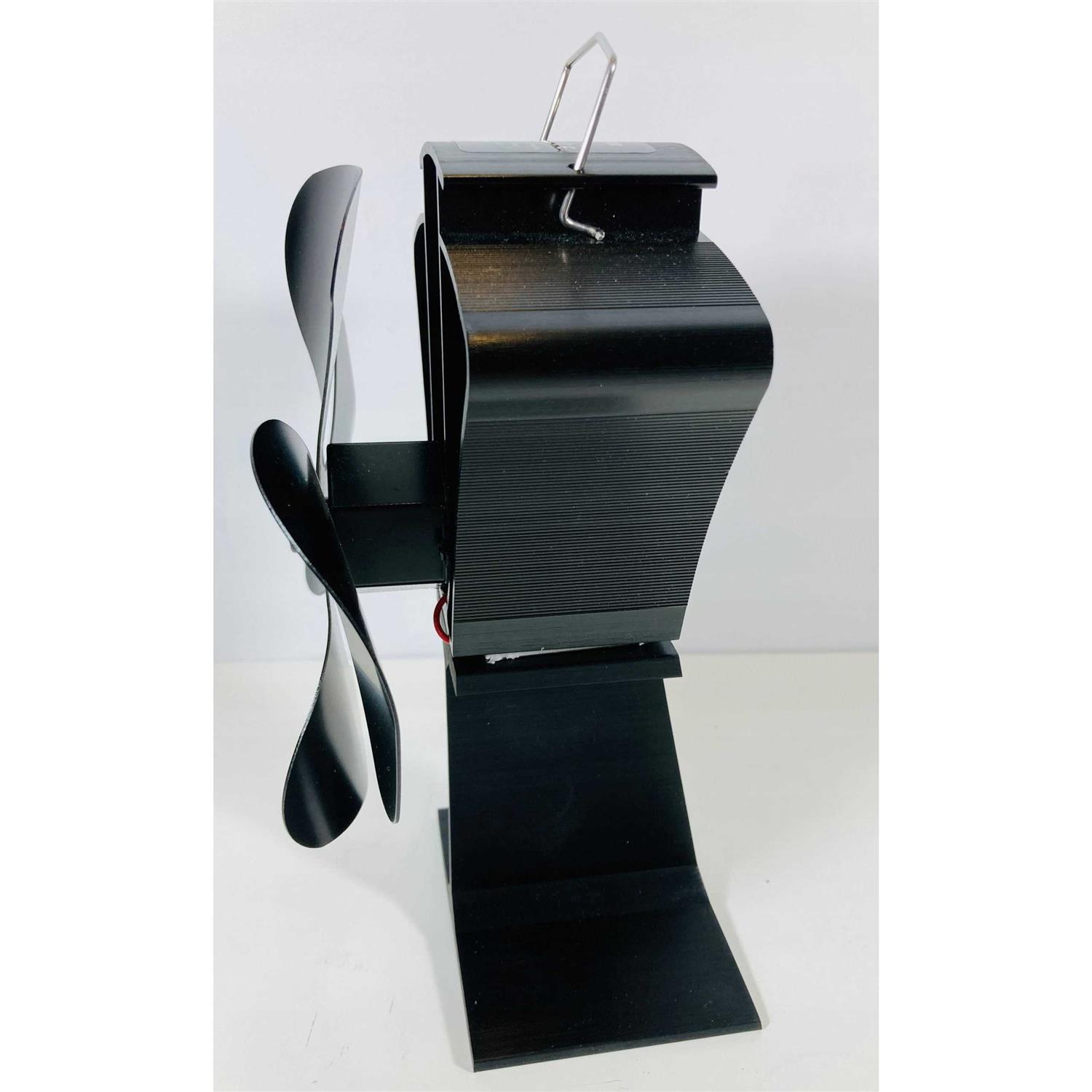 Tomersun 4 Blades Heat Powered Stove Fireplace Fan For Home Wood Log Burning Fireplace Circulating Warm Air Saving Fuel Efficiently