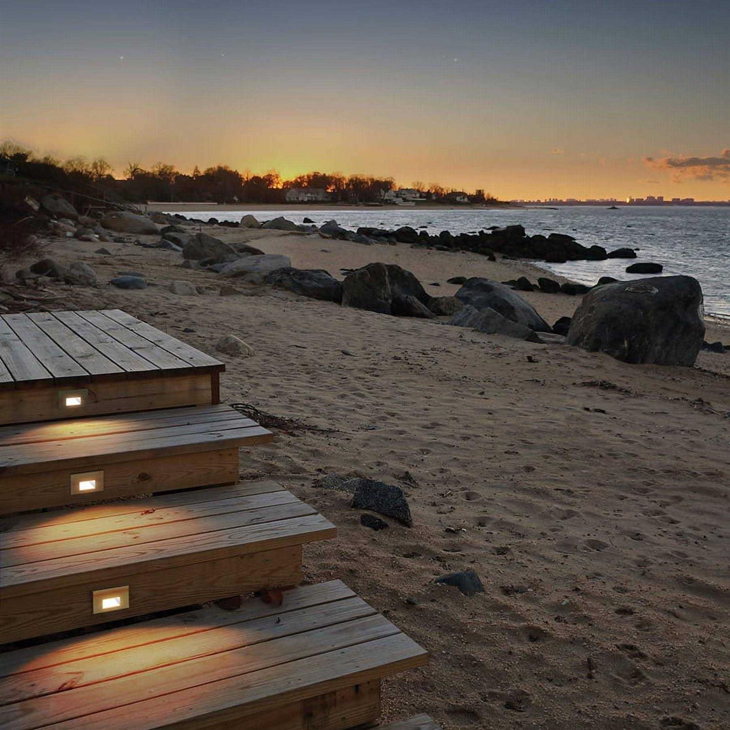 WAC Lighting LED 12V LEDme Horizontal Step & Wall Light 4011-27