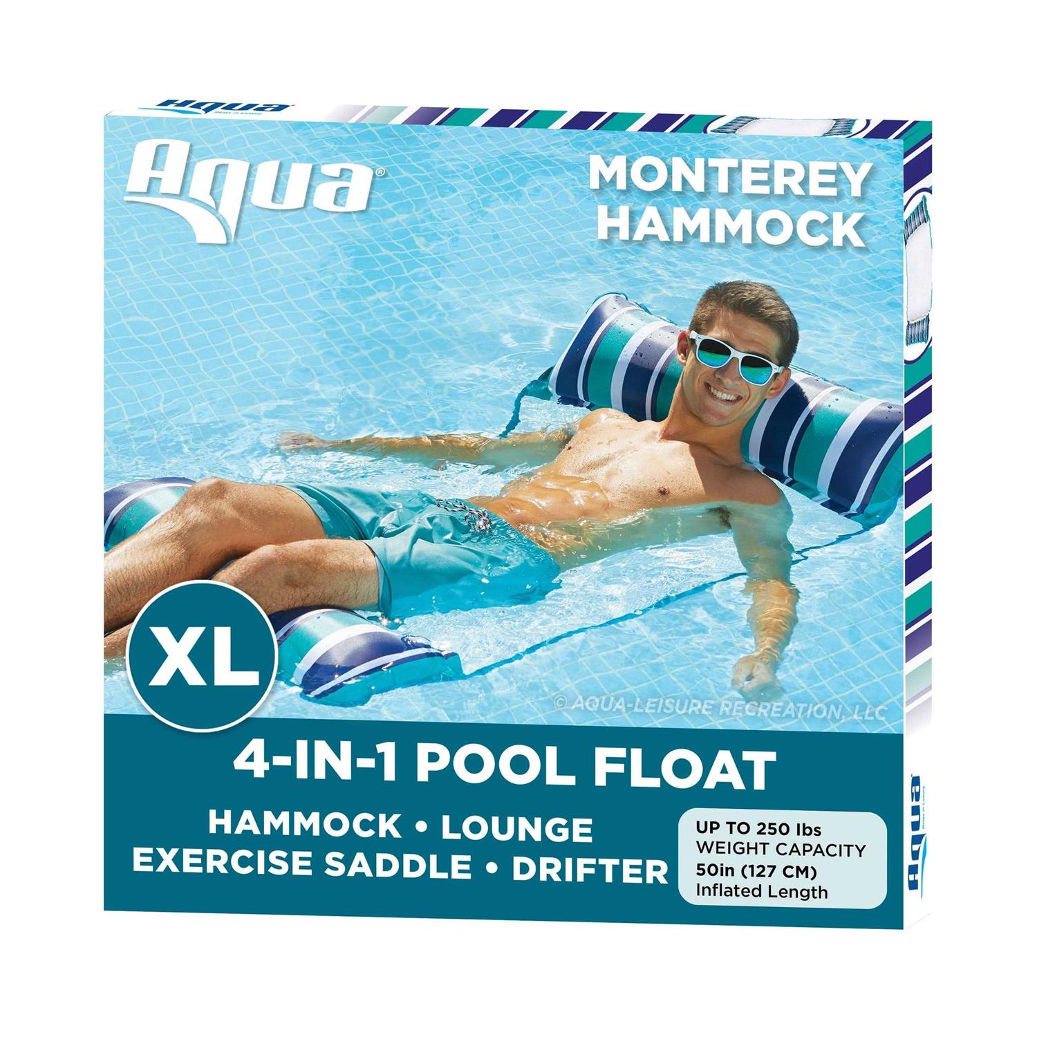 Aqua 4-in-1 Monterey Hammock Pool Float