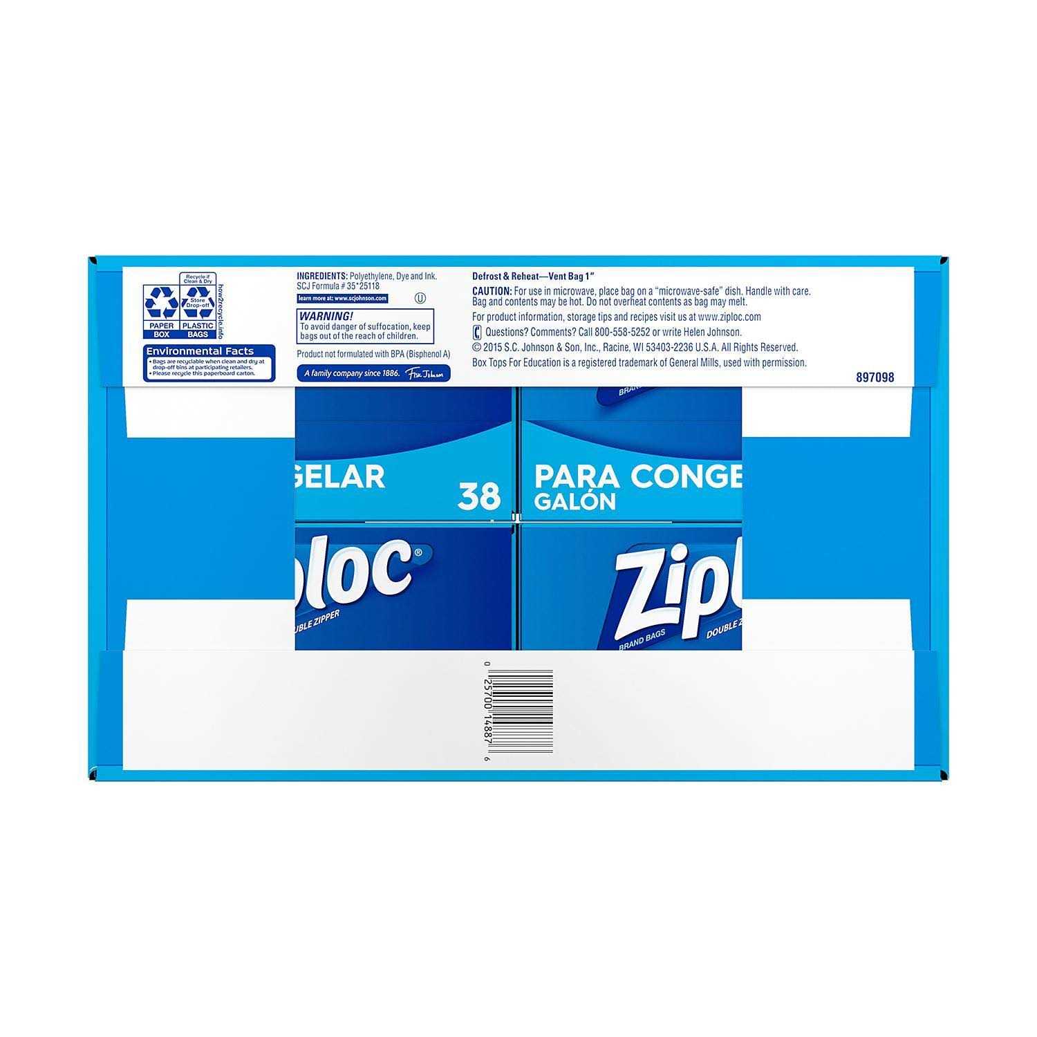 Ziploc Freezer Bags