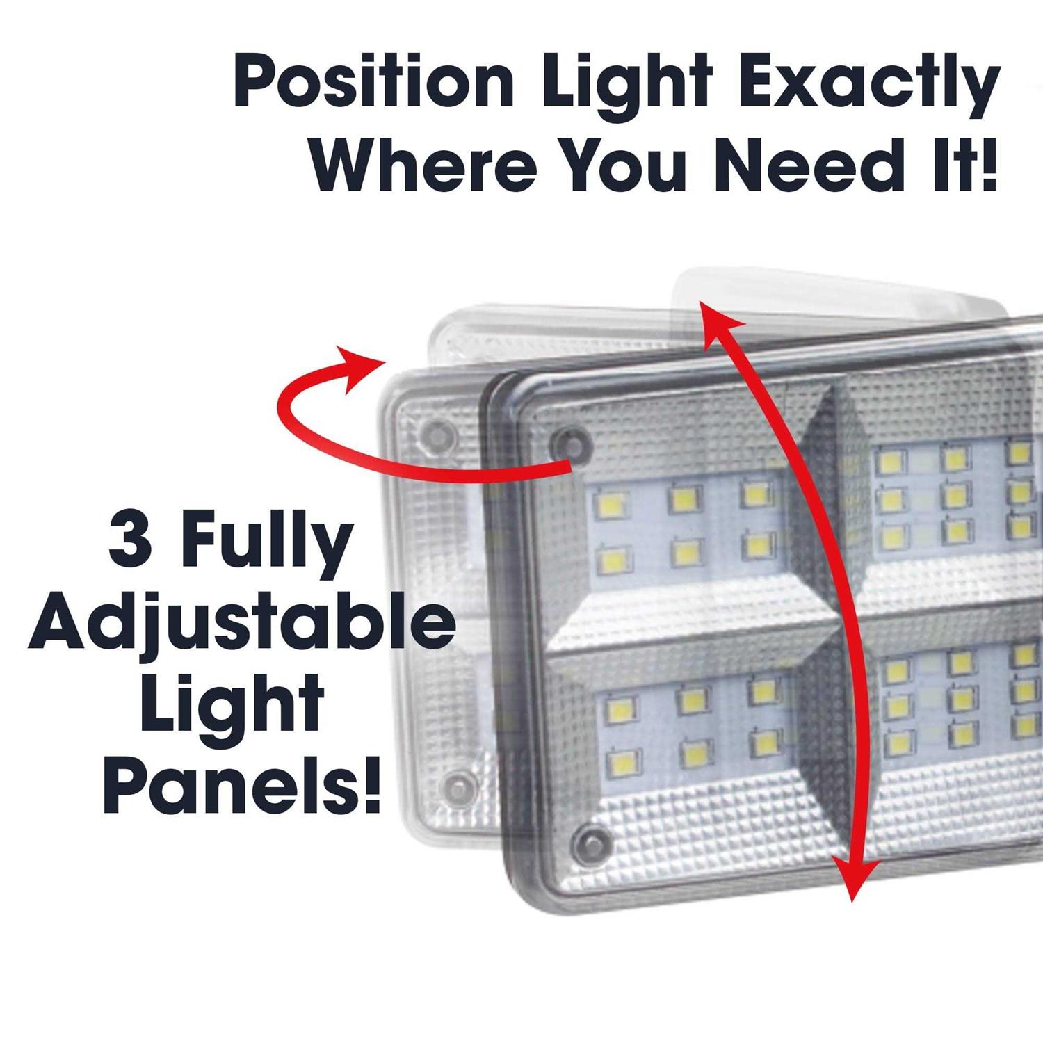 Beyond Bright X3 Motion-Sensing Solar Powered LED