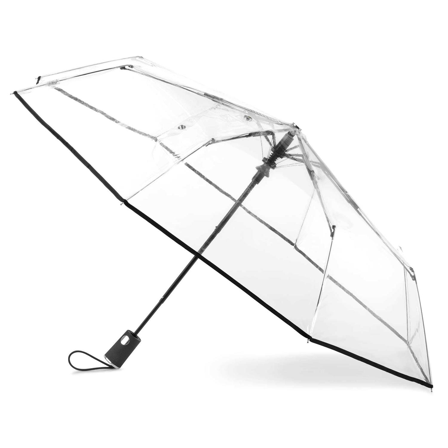 Totes Clear Auto Open Umbrella
