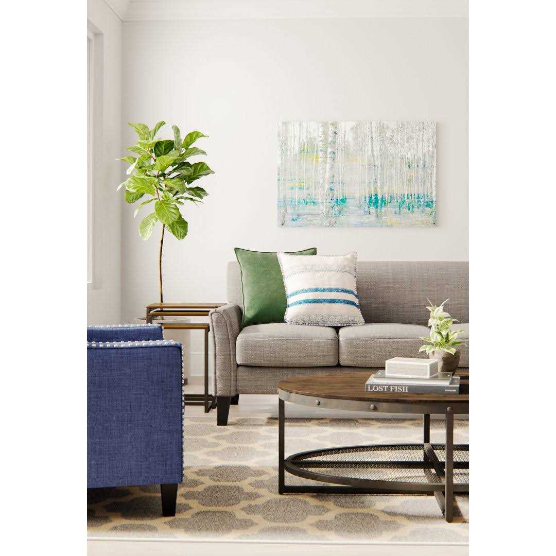 AllModern Edgar Square 100% Cotton Pillow Cover & Insert