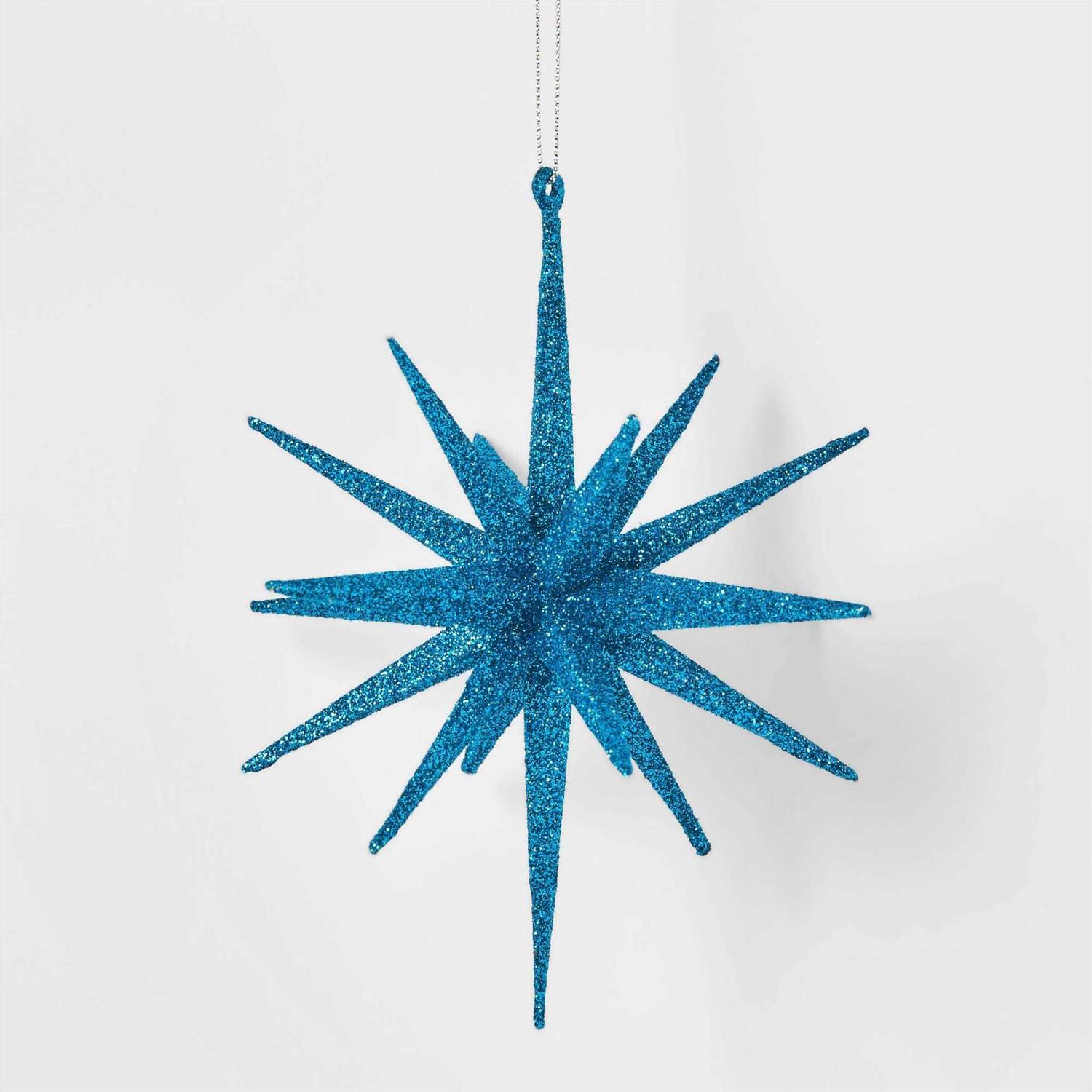 Wondershop 5.8in Plastic Spike Starburst Christmas Tree Ornament