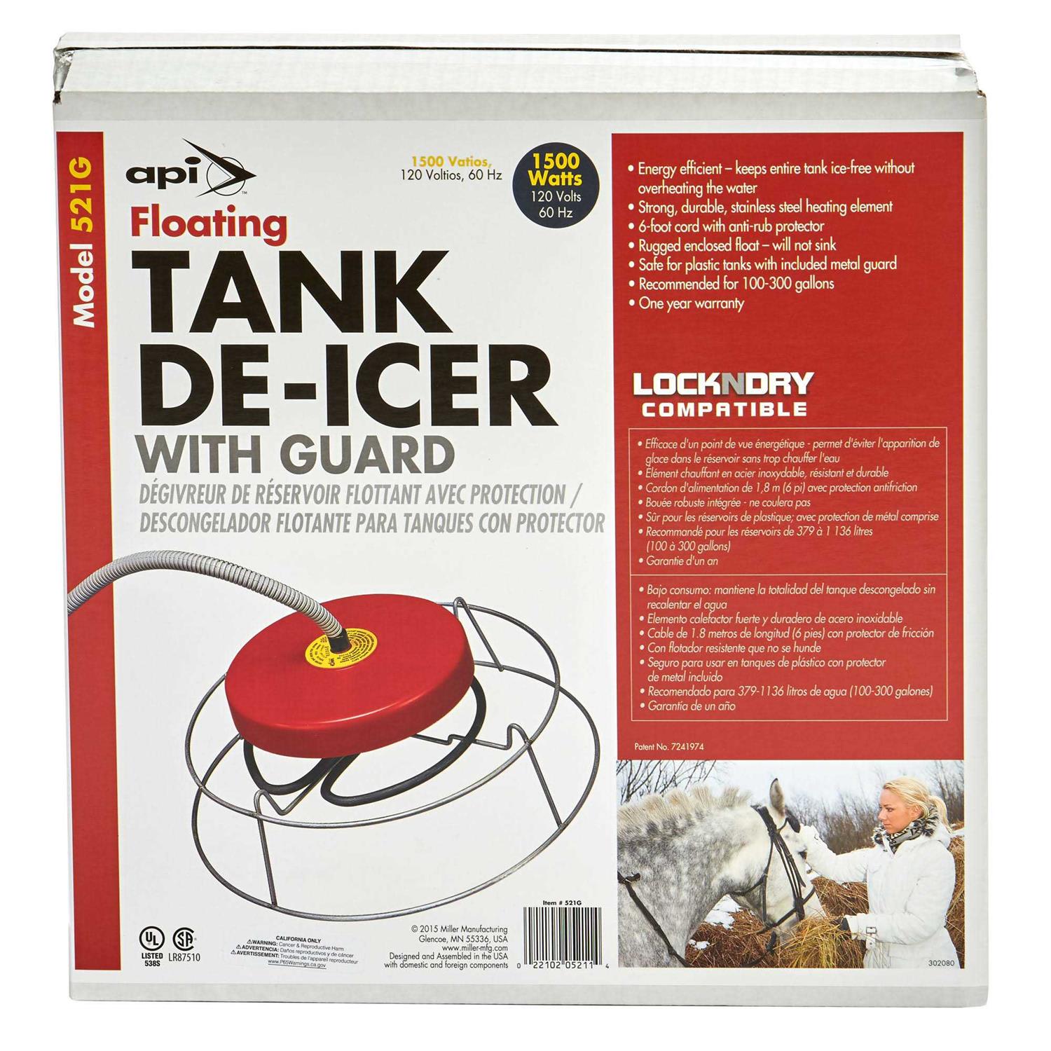 API Floating Tank De-Icer 1500 Watt