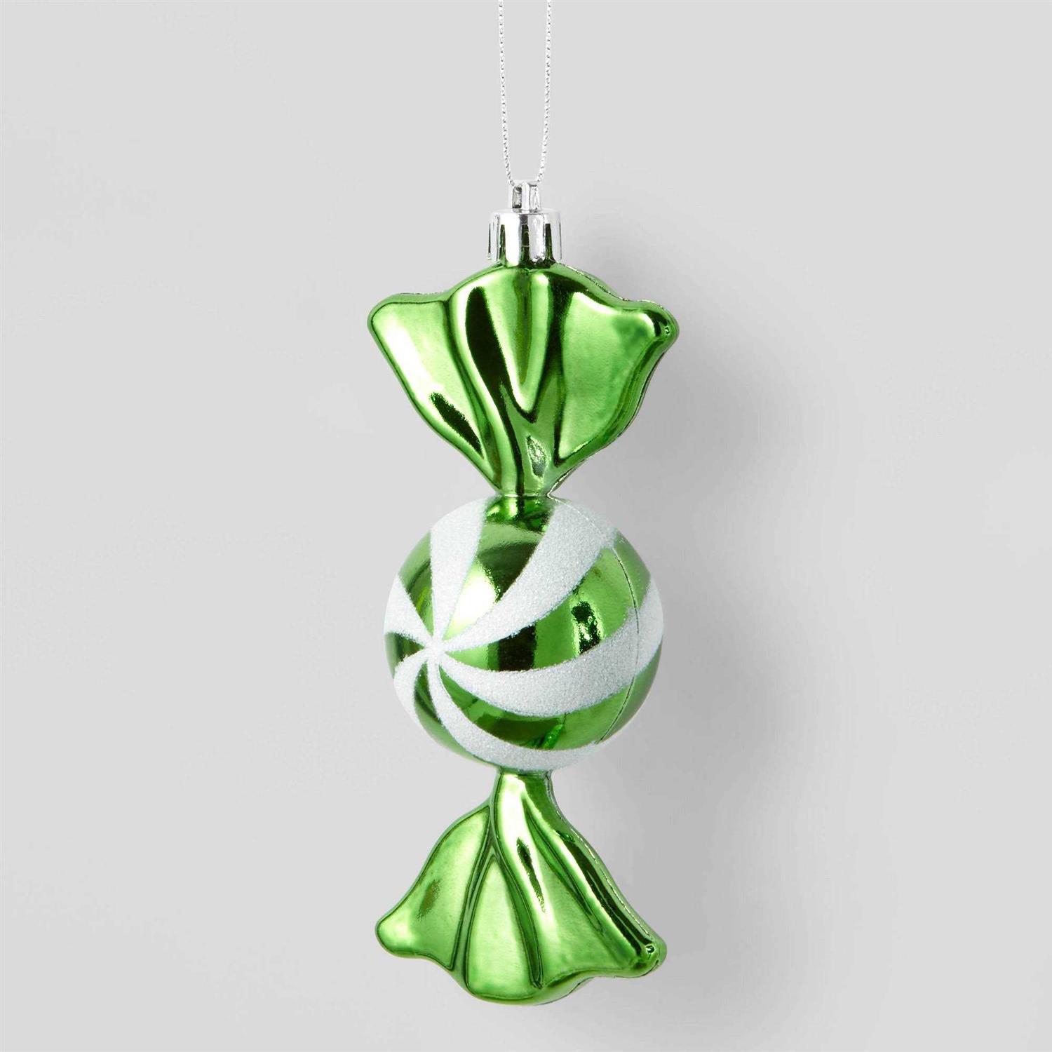 Wondershop Peppermint Christmas Tree Ornament Green/White