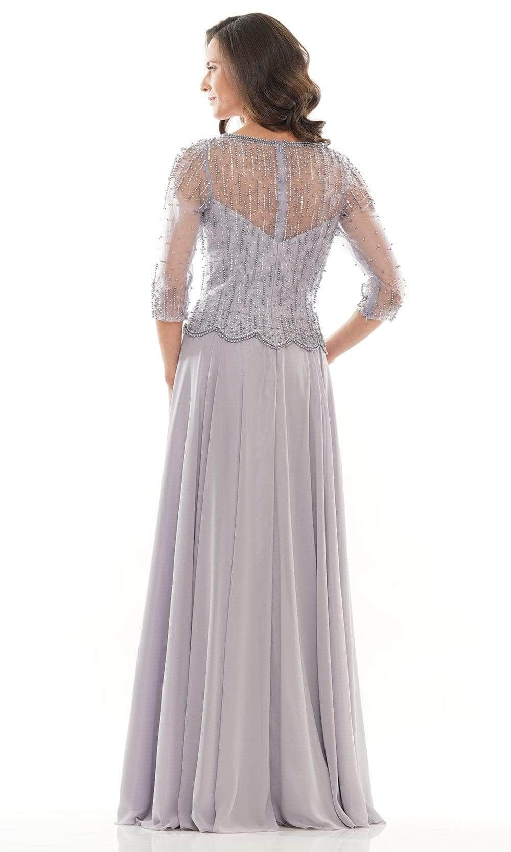 Beaded Bodice Formal Dress M312