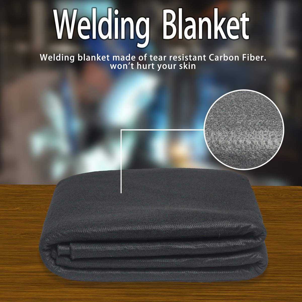 Hansway High Temp Carbon Fiber Welding Blanket