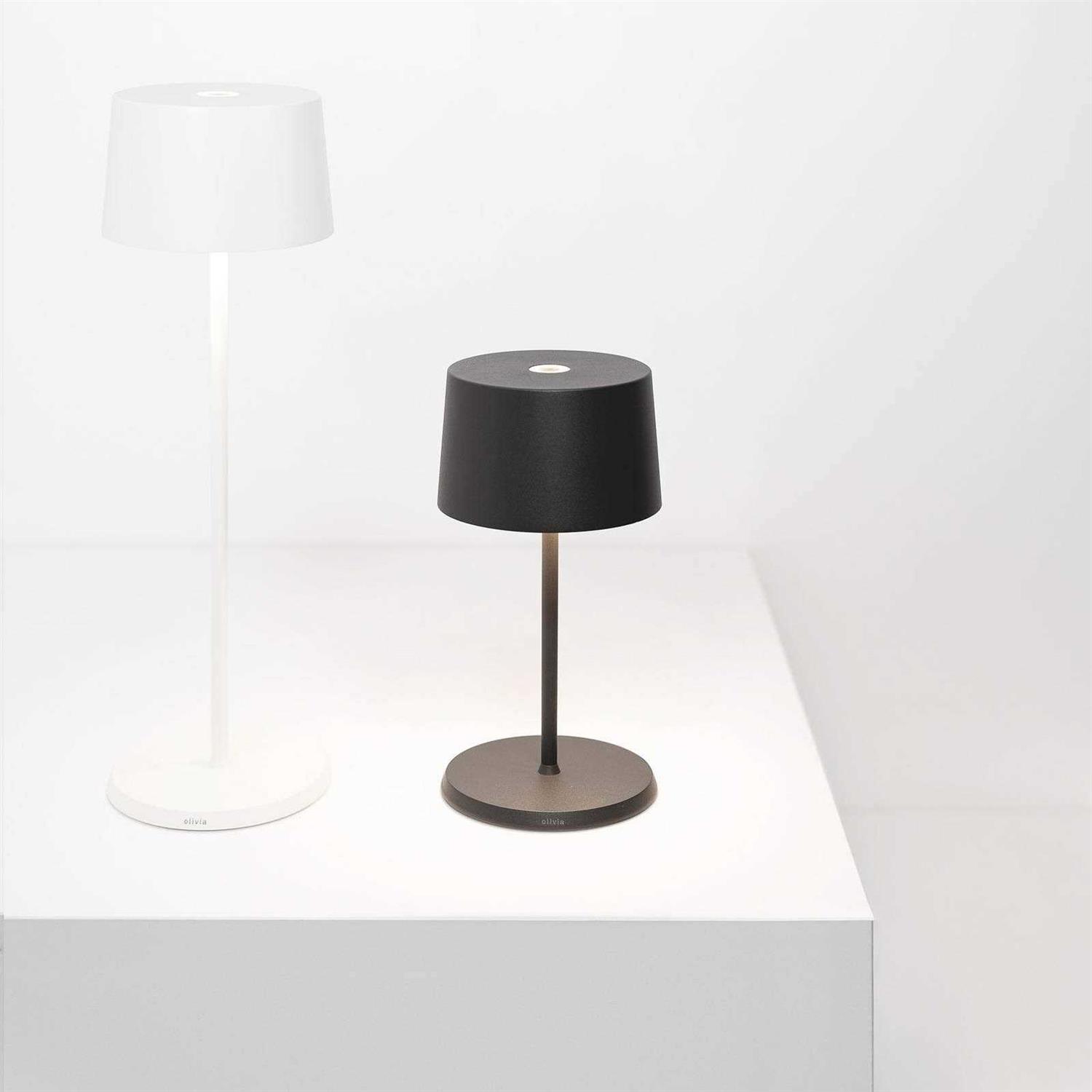 Zafferano Olivia pro Mini Rechargeable led table lamp
