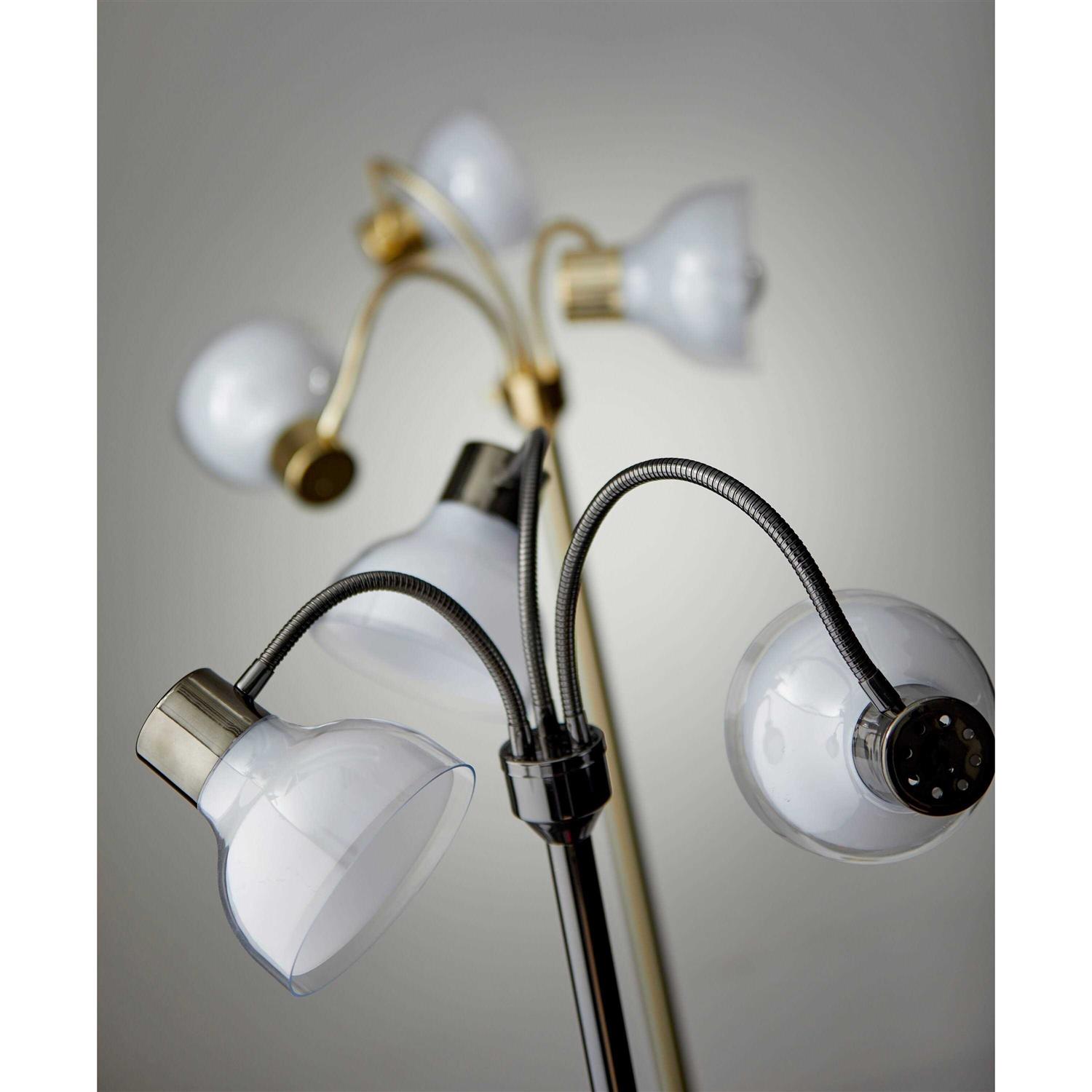 Adesso Presley 3 Arm Floor Lamp