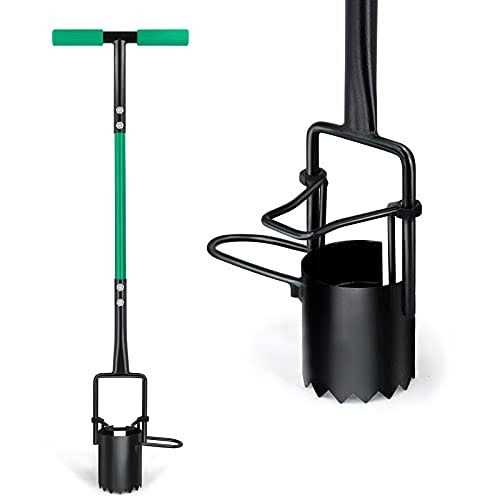 Altdorff 5-in-1 Lawn and Garden Tool Updated Bulb Planter Long Handle for Digging