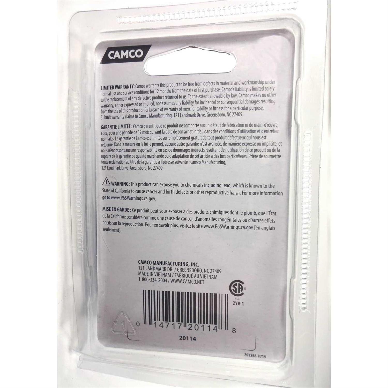 Camco RV Metal Y Hose Valve