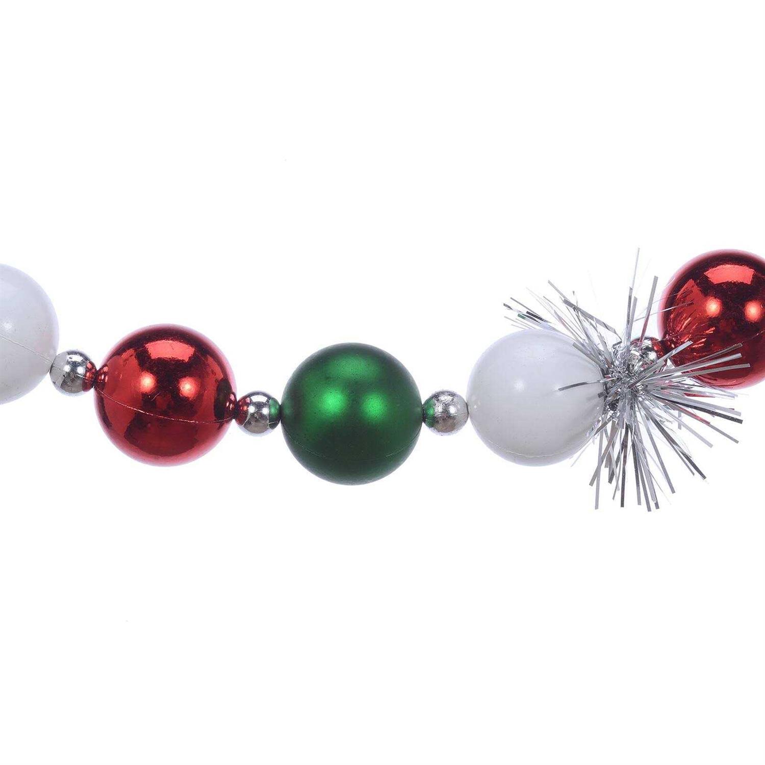 6ft Red Ball Garland by Ashland