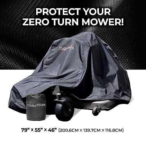 Tough Cover Zero-Turn Mower Cover Heavy Duty Basic Edition