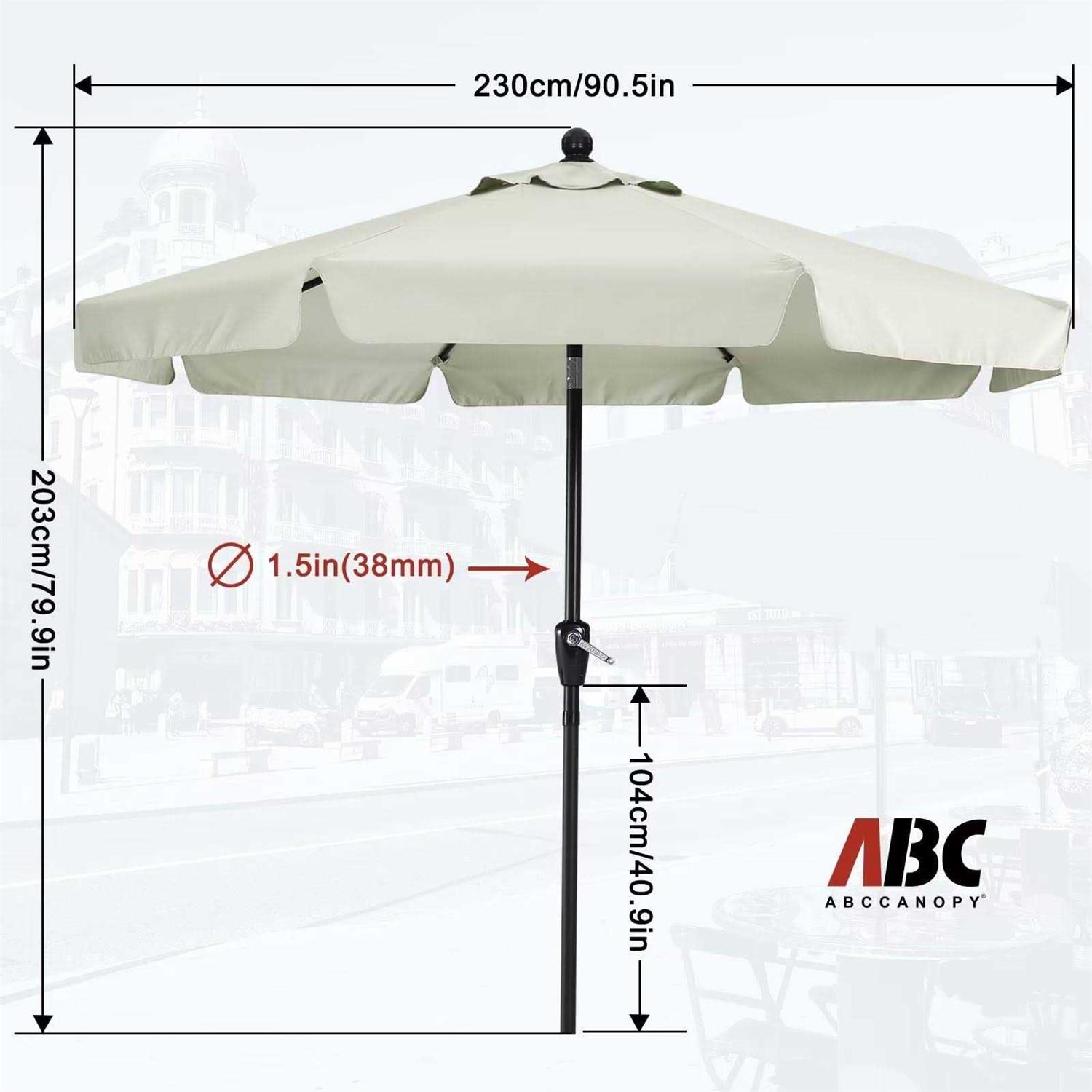 ABCCANOPY Durable Patio Umbrellas