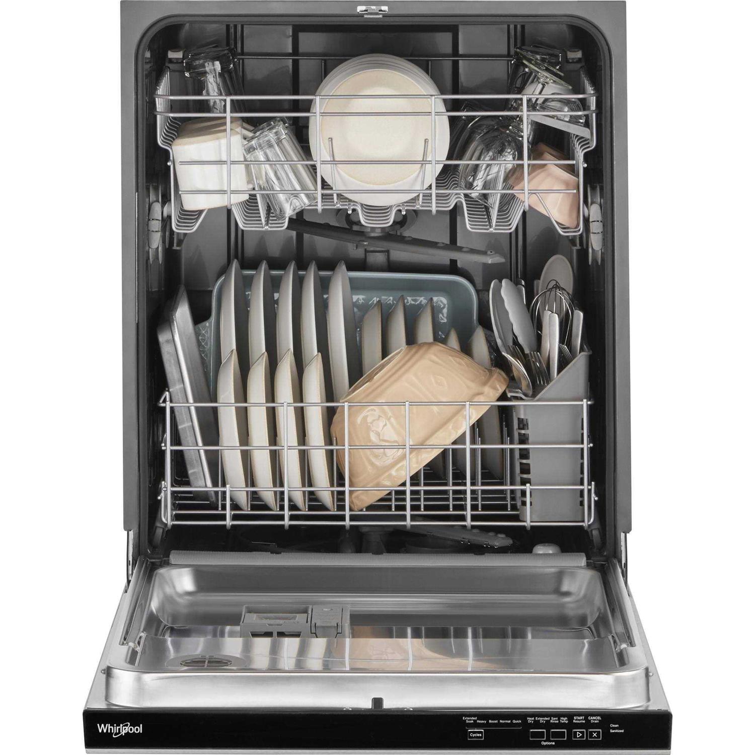Whirlpool Quiet Dishwasher With Adjustable Upper Rack WDP560HAMZ