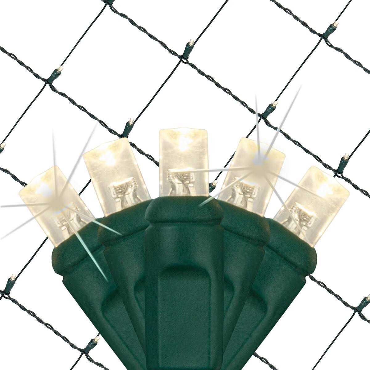 4′ x 6′ 5mm SoftTwinkle LED Net Lights