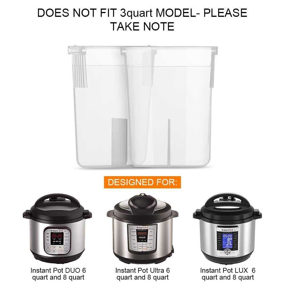 ZoneFly Original Condensation Collector Cup Replacement for Instant Pot Duo, Ultra, LUX, 5, 6, 8 Quart All Series Ultra 60, DUO60, DUO89, and LUX80