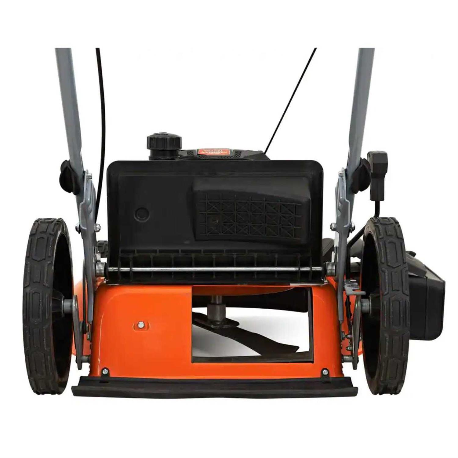 YARDMAX 21 in. 170cc 3-in-1 Gas Walk Behind Push Lawn Mower with High Rear Wheels