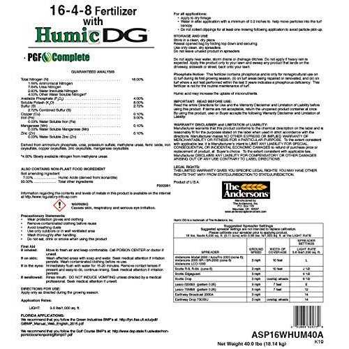 The Andersons PGF Fertilizer with Humic DG
