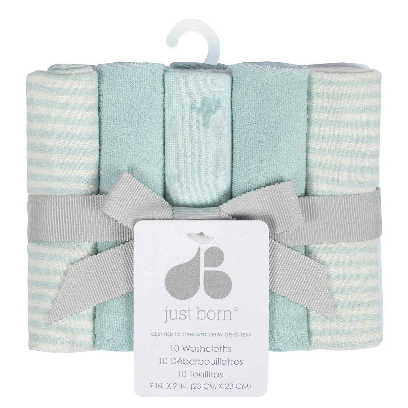 Baby Just Born 10-Pack Washcloths