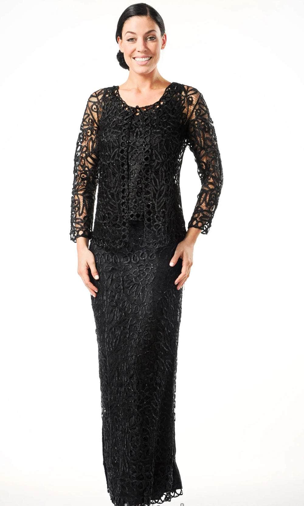 Signature Crochet Three Pieces Evening Gown