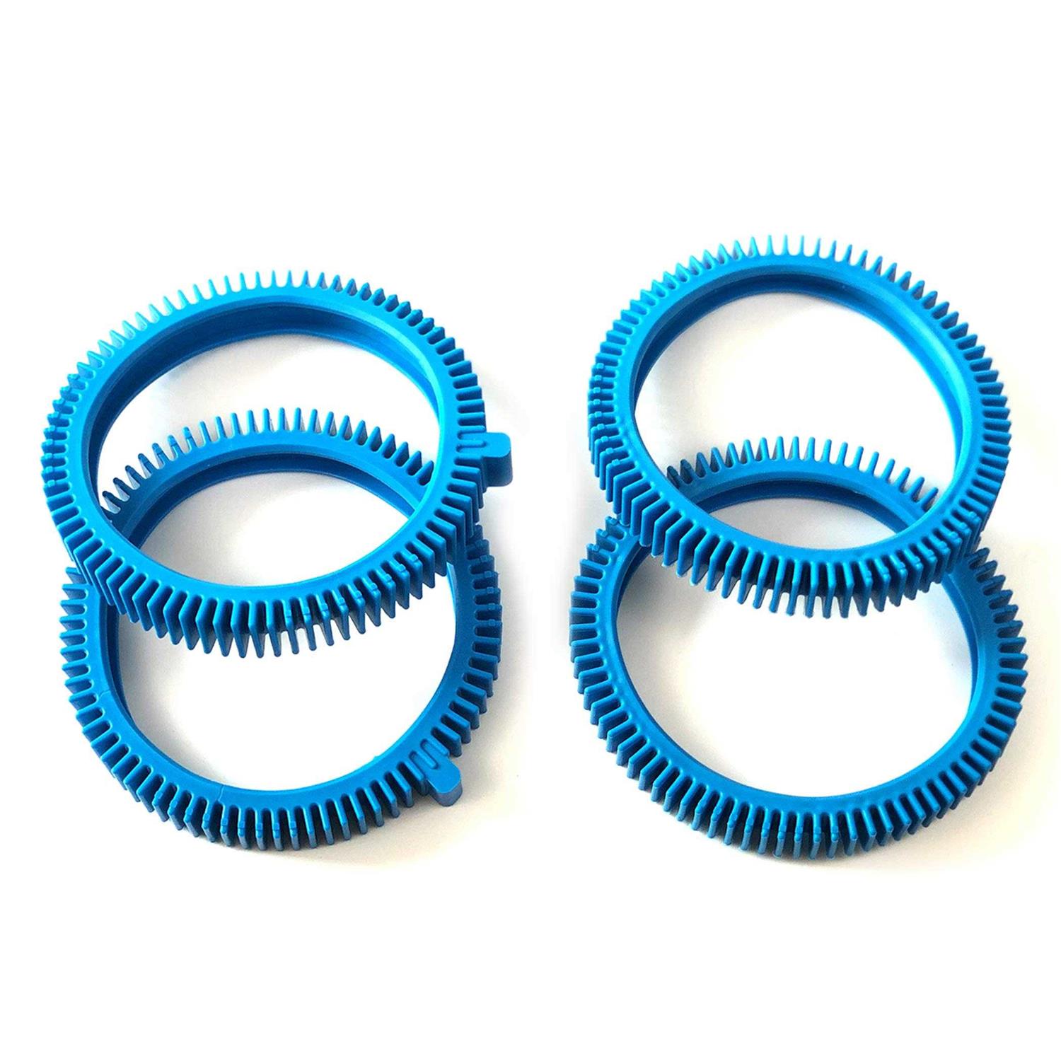 Ar-PRO Front Tire And Rear Tire Combo Kit Compatible with Poolcleaner Poolvergnuegen Front Tire Kit with Super Hump 896584000-143 And Rear