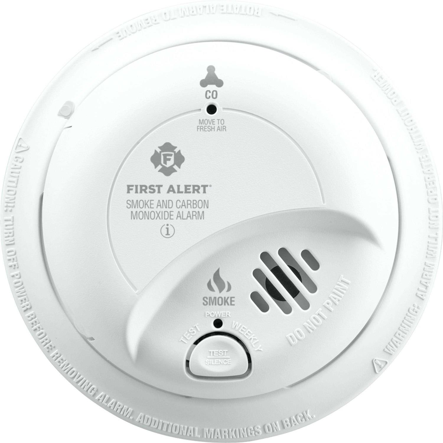 First Alert Battery-Powered Electrochemical/Ionization Smoke and Carbon Monoxide Detector
