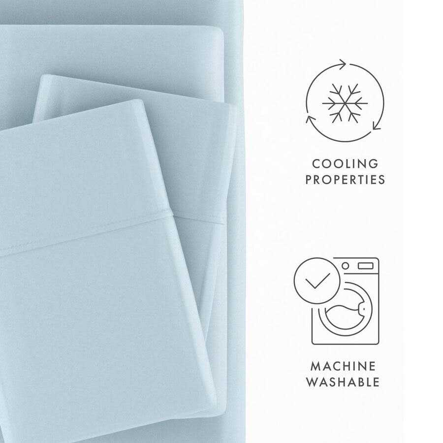 6-Piece Bed Sheet Set Bamboo Softness