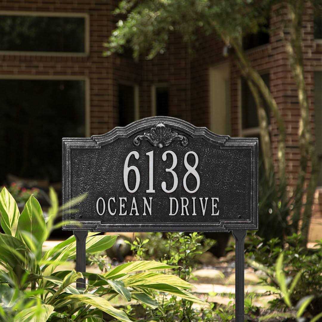 Whitehall Products Personalized Gatewood Plaque Standard Lawn 2 Line