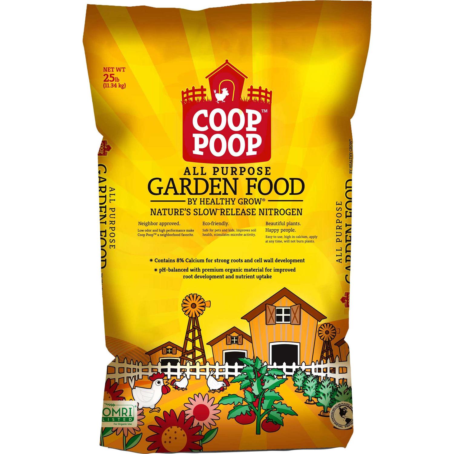 Coop Poop Organic Plant Food 25 lb