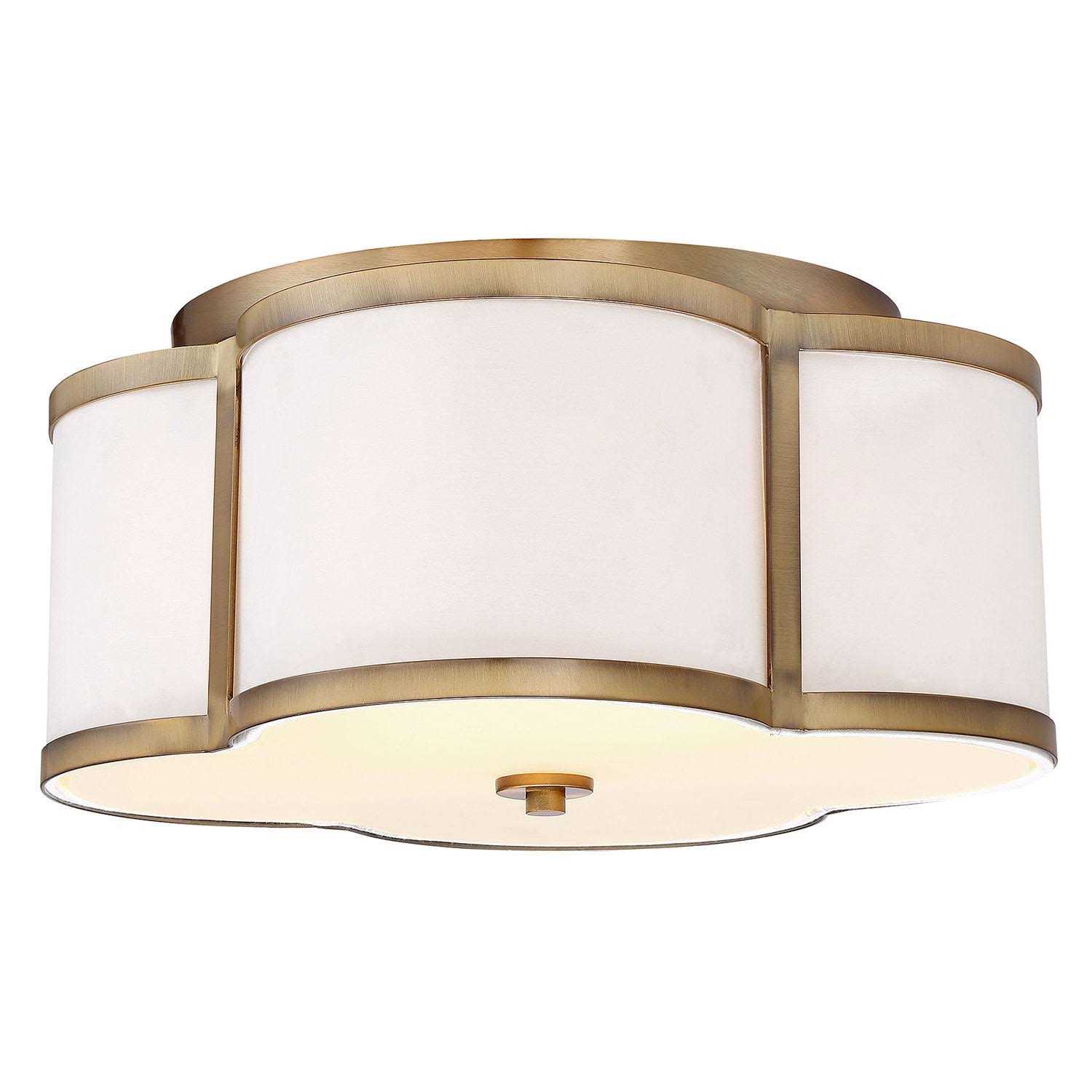 251 First Whittier Quatrefoil Three-Light Flush Mount 2056113