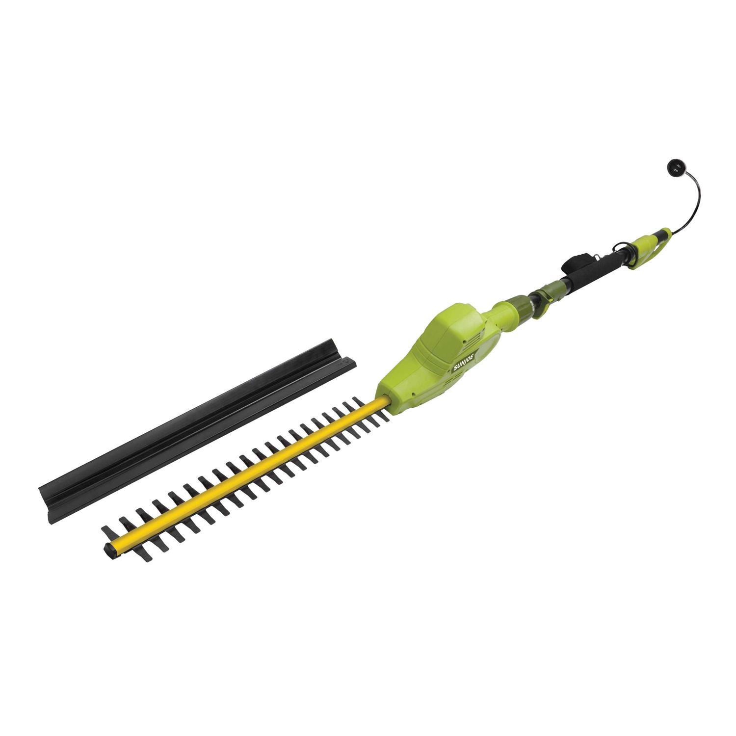 Sun Joe Electric Telescoping Pole Hedge Trimmer 21