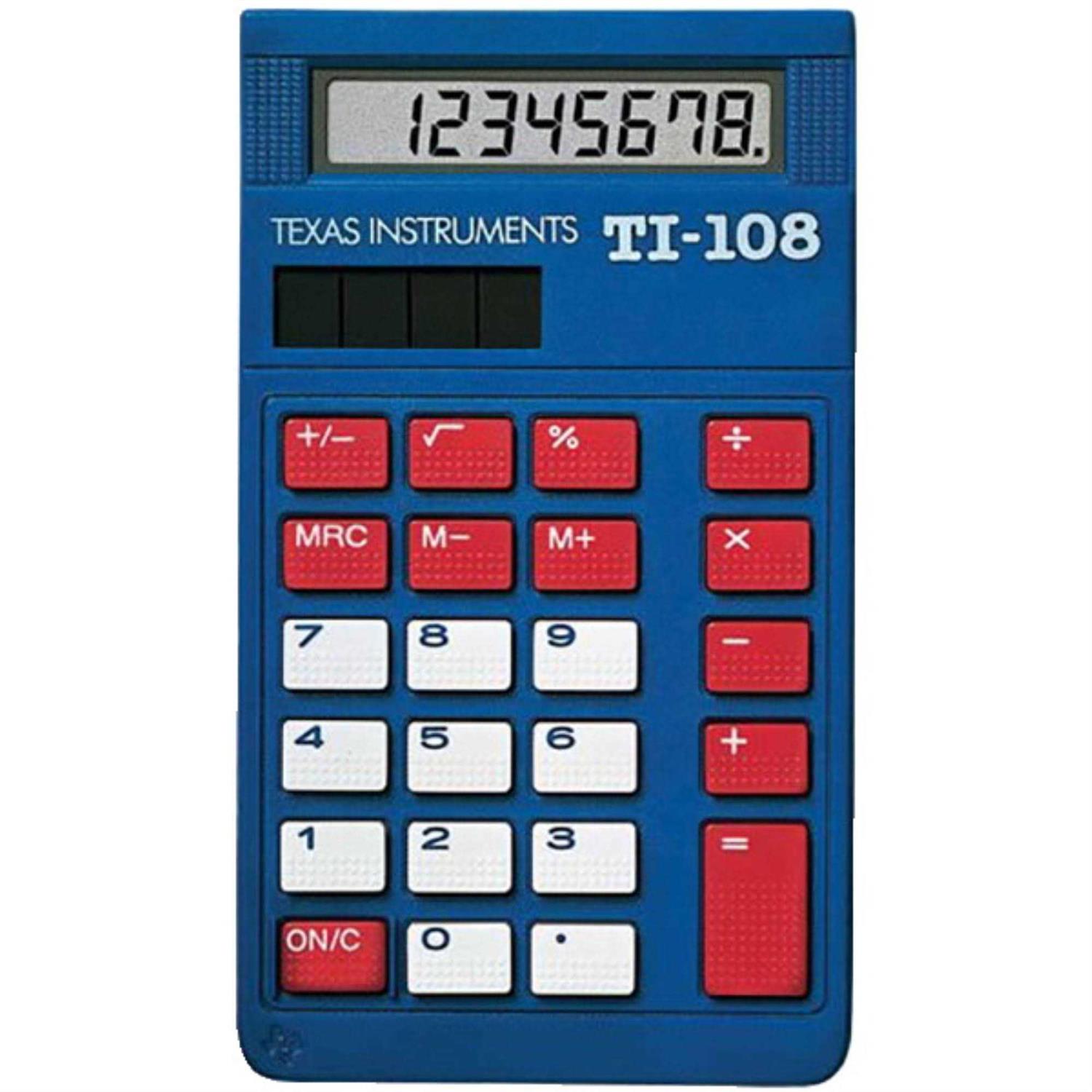 TTexas Instruments TI-108 Basic Calculator
