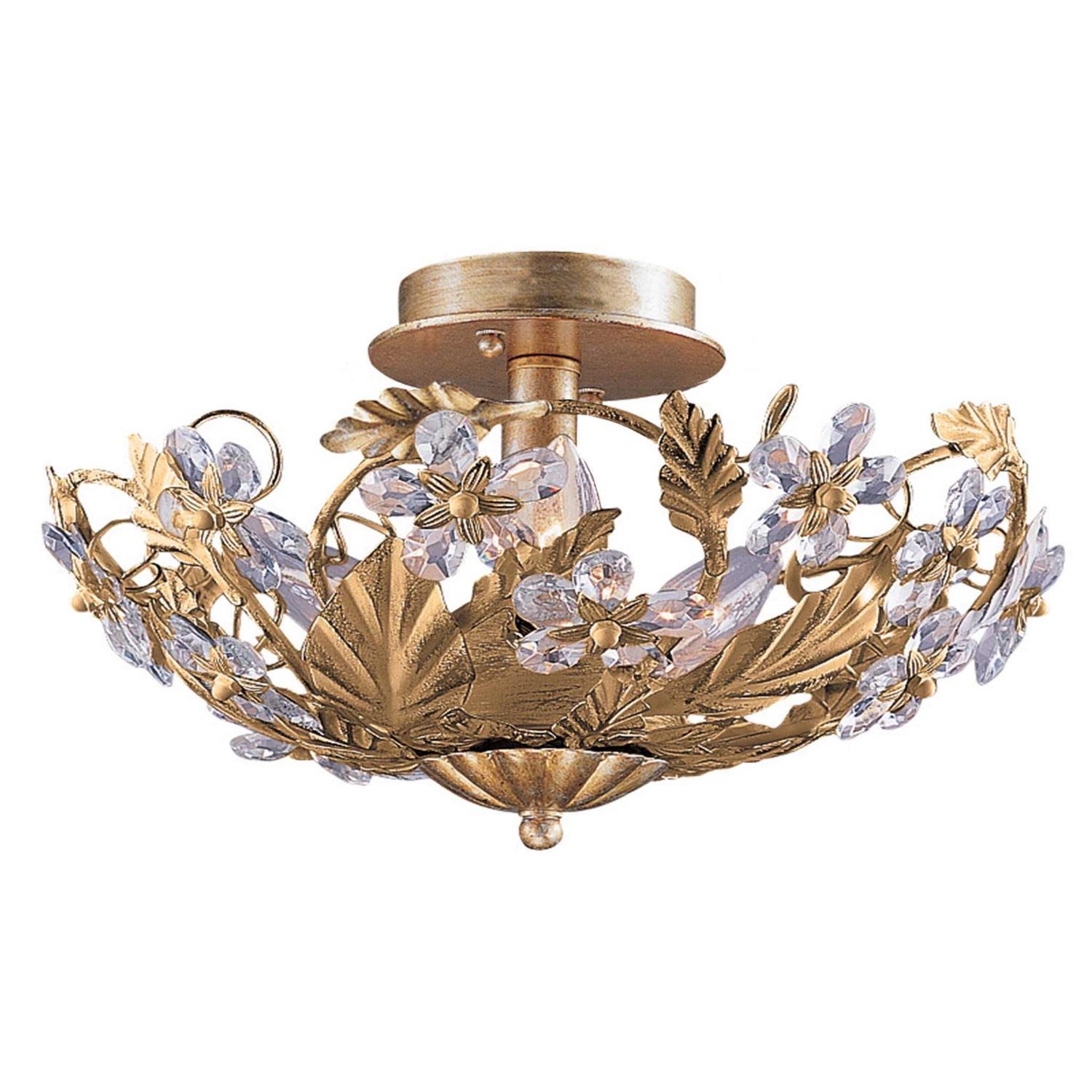 5316 Crystorama Paris Market 6 Light Ceiling Mount