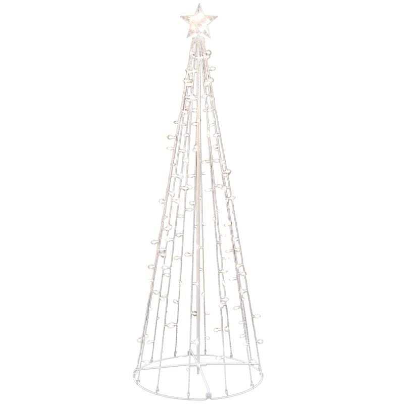 At Home Pre-Lit 150-Light 6′ String Light Tree