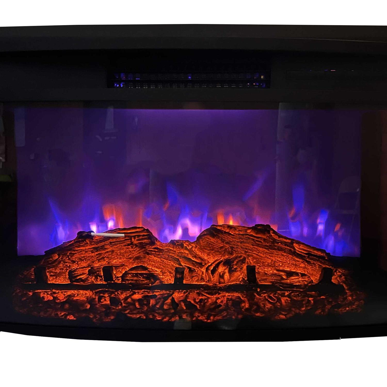 Greystone Curved Electric Fireplace WF2613L