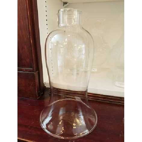 B&P Lamp 1 5/8 inch X Clear Hurricane Shade