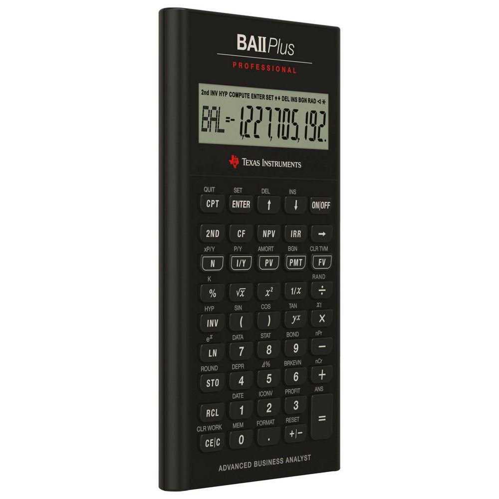 Texas Instruments BA II Plus Professional Financial Calculator