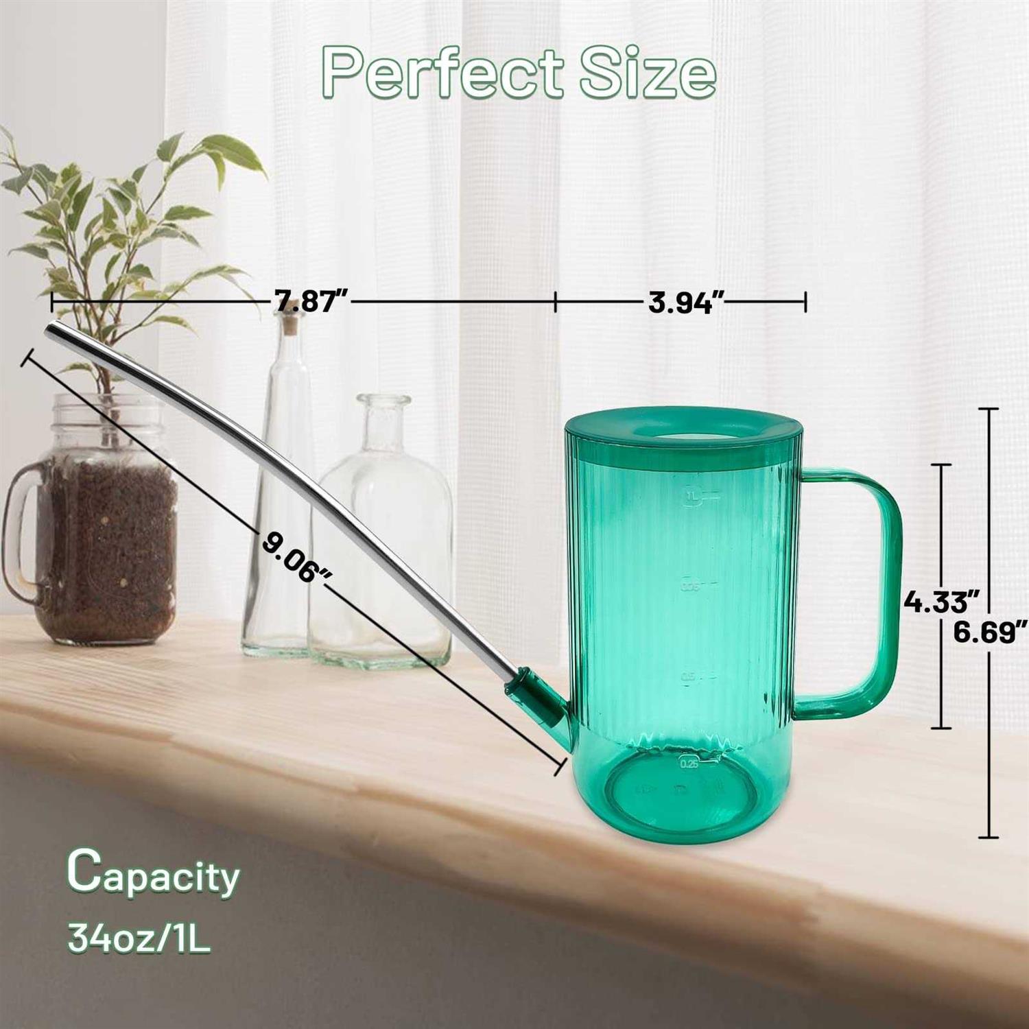 Watering Can for Indoor Plants Small Indoor Watering Can with Long Spout