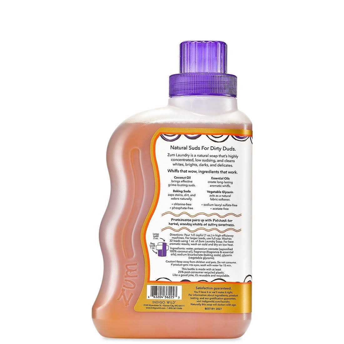 Zum Frankincense Patchouli Laundry Soap