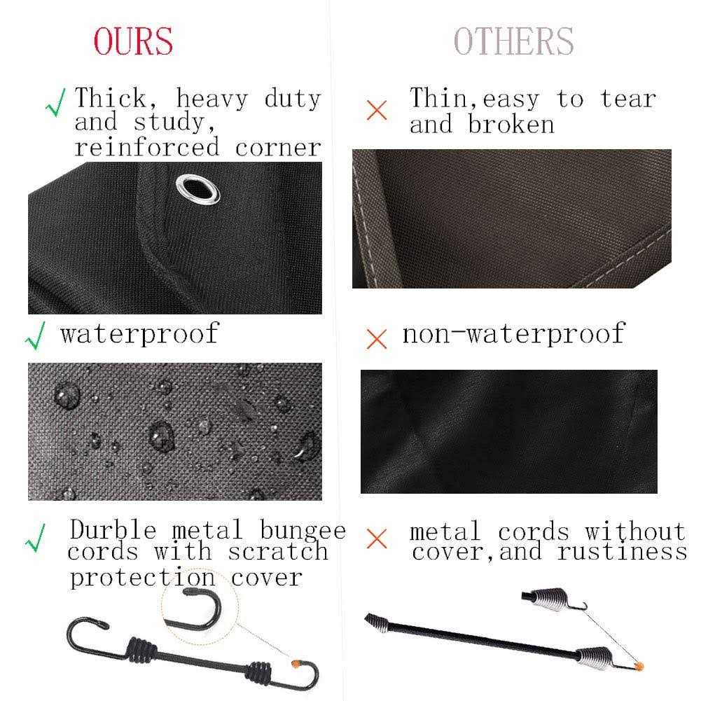 yhslmh Winter Air Conditioner Covers for Outside Units Waterproof Central Cover Sturdy Covers Ac Defender