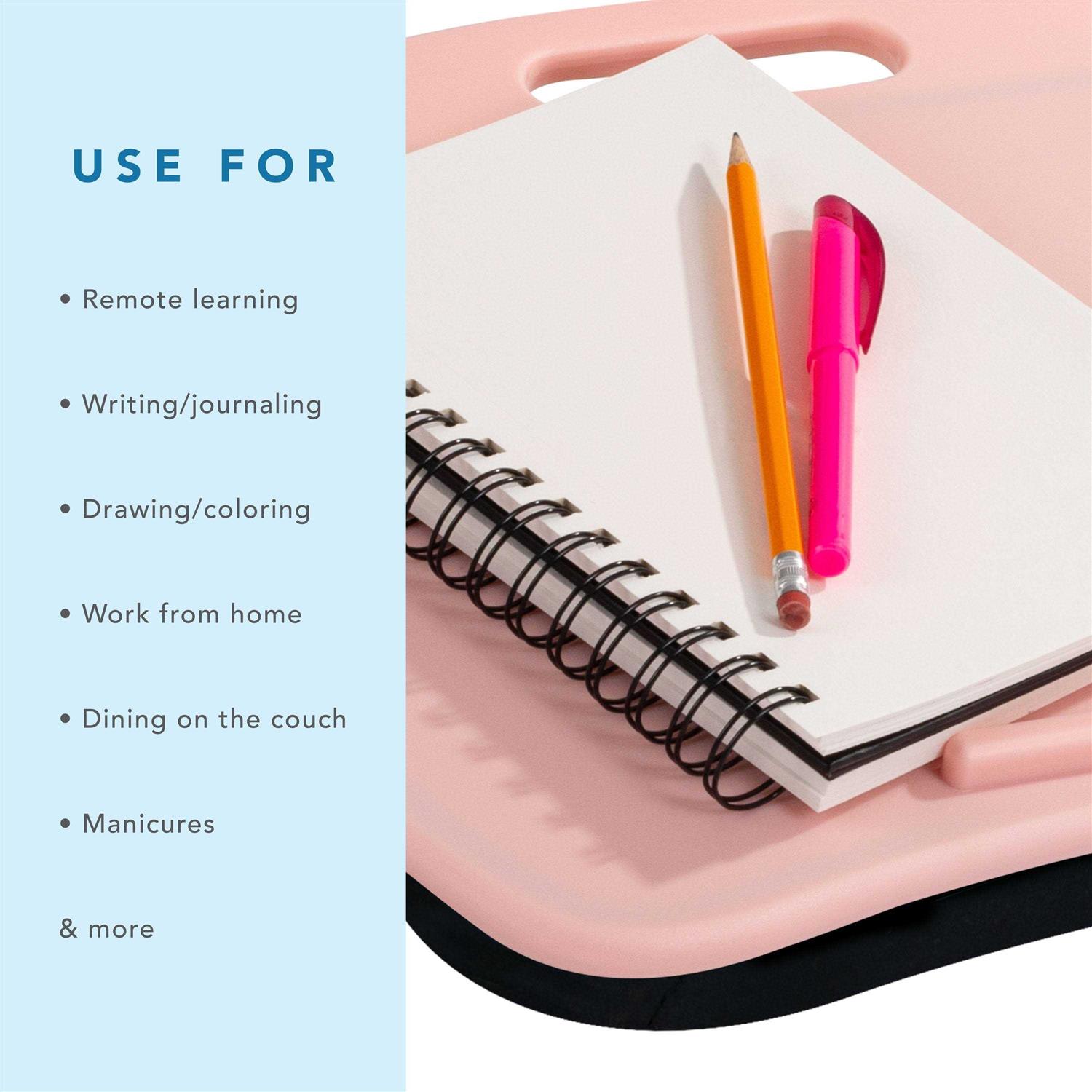 Lapgear Lap Desk, Device Ledge and Pillow