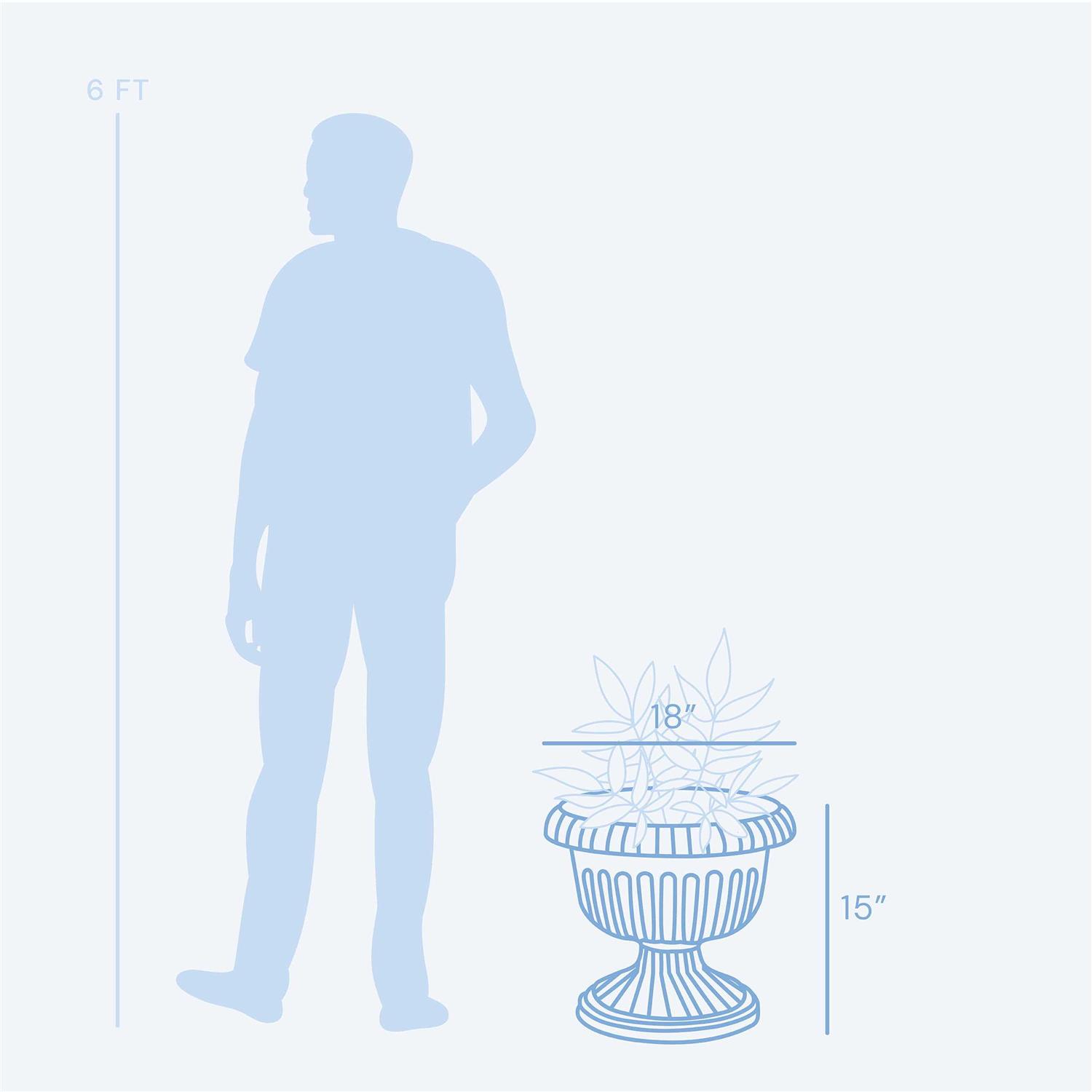 Bloem Grecian Urn Planter