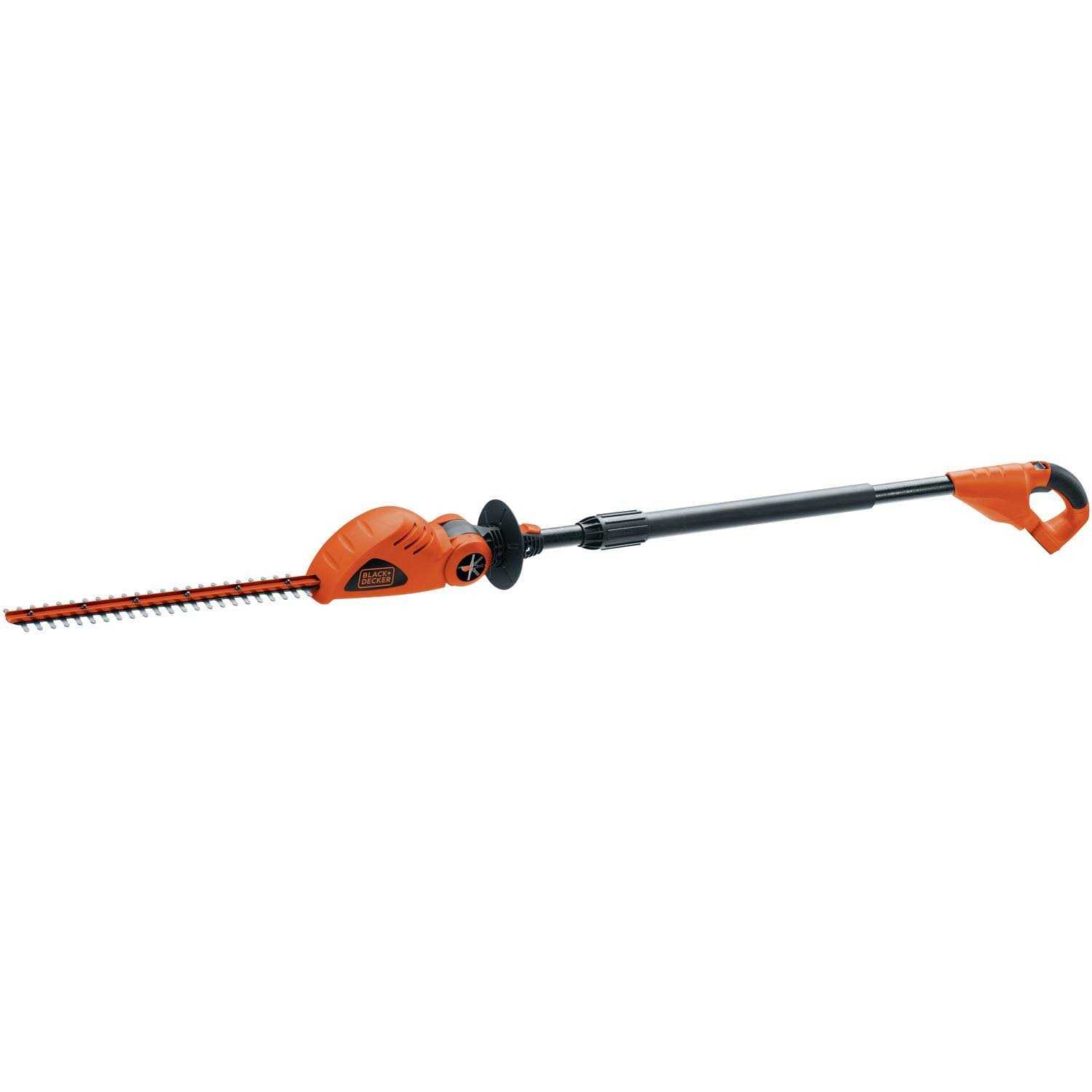 BLACK+DECKER 18 in. 20V MAX Lithium-Ion Cordless Pole Hedge Trimmer